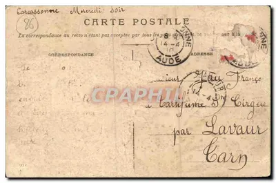 Oficiais do 19º Regimento de Dragões — Viena — Imp. fototip. J. Blanc, 84 rue Pasteur Lyon — Verso