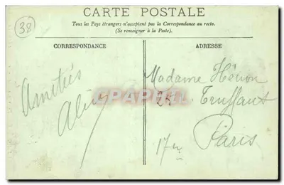 Mosty w Loulla — Linia Muire — LE DAUPHINÉ — LL 465 — Rewers