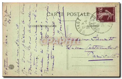 Uriage-les-Bains — Ogólny widok stacji — Rewers