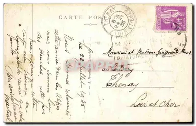 Pinsot — Ogólny widok i Siedem Laux — nieznany wydawca, nr 5402.1 — Rewers