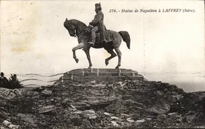 Estátua de Napoleão em LAFFREY (Isère) — edição Martinolli Frères, n° 276