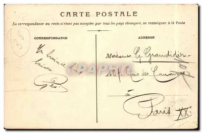 Bourgoin — Panorama — F. Vialatte, fot. Oyonnax — Rewers