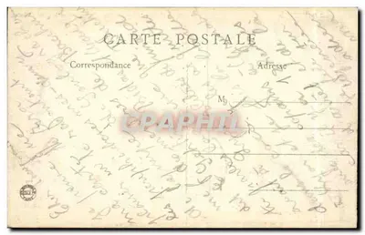 Grenoble - O Ponte da França e o Forte Rabot — B.F. Paris 004 — Verso