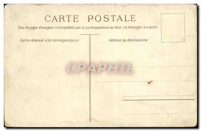 Grenoble. O Hotel de Ville e o Jardim das Flores — Éditions d'Art Thiers, Grenoble, n°20 — Verso