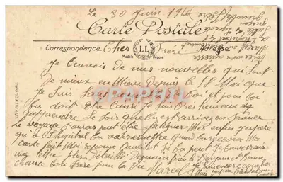 Grenoble — Isère, Quais, Vedette Gauloise — LL. — Rewers