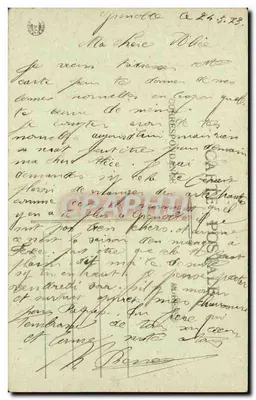 Grenoble — Plac Najświętszej Panny Maryi i Setnica — Cl. A. V. - Coll. L. P. - Grenoble — Rewers