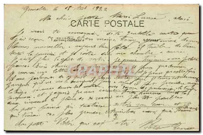 Grenoble — Praça Grenette e o Monte St-Eynard (1359 m.) — G. Ballert, Grenoble — Verso