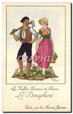As Velhas Províncias da França — O Dauphiné — Editado pelas Farinas Jammet