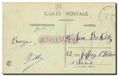 Gresy-sur-Isère — Vista geral — Editor desconhecido, n° 1183 — Verso