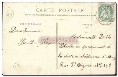 Saint-Bueil-la-Roche — Grand'Rue e Place de la Fontaine — Violatte, Fot. a Oyonnax (Rim) — Verso