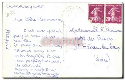 Charavines — Duży kanał — GEP, n° 4654.26 — Rewers