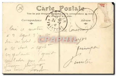 Rond Grenoble — Het Woestijn van J.-J. Rousseau — n° 528 — Achterkant