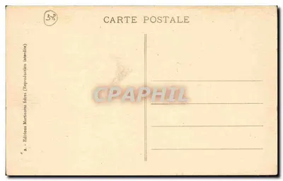 Grenoble — Ogólny widok rzeki Isère i Alp — Wydawnictwo Martinotto bracia — Rewers