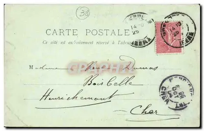 O Dauphiné — Entrada dos Petits Goulets — LL. n°348 — Verso