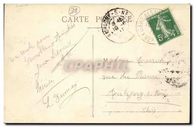 Okręgi St-ANDRE-e-GAZ — Étang du Passage — Wydawca anonimowy, numer serii nieczytelny — Rewers