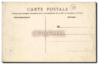 Grenoble — Cours Saint-André i Forty — C. Banett — nr 105 — Rewers