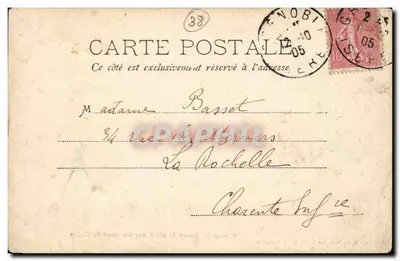 Grenoble — Alba sulle rive dell'Isère — Papeterie J. Jourdan, rue du Lycée 12, Grenoble — Verso