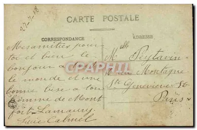 Grenoble — O Ponte da Esplanada e os Fortes - E.R. — Verso