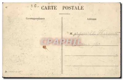 Grenoble - Rue Félix-Poulat - Katedra Świętego Ludwika i Mouche Rotte (1906) - G. Baffert — Rewers