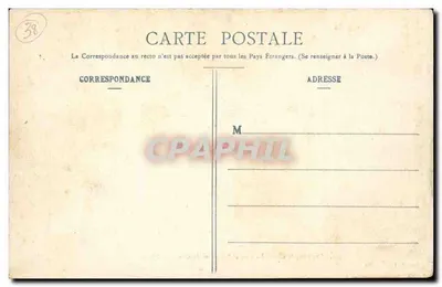 Entornos de Grenoble — El 4° Regimiento de Ingenieros sobre el Isère — Collect. L. P., Grenoble, n° 464 — Reverso