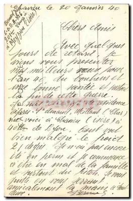 PONT-de-CHÉRUY — O Monumento aos Mortos Gloriosos 1914-1918 — Fot. Combier Macon, n°68 — Verso