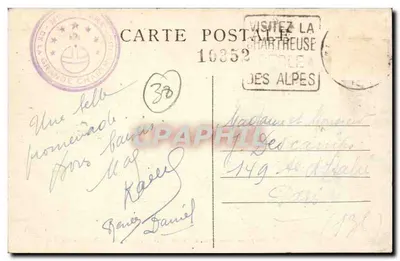 Grande-Chartreuse — A Cozinha — CI. A.V. n°22 — Verso