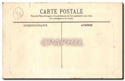 Cascade à Passenage — vue pittoresque — éditeur L.D. (imprimé en bas à droite) — Verso