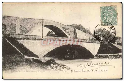 Os Pontes de Claix — Environs de Grenoble — L. Pons Editor Grenoble