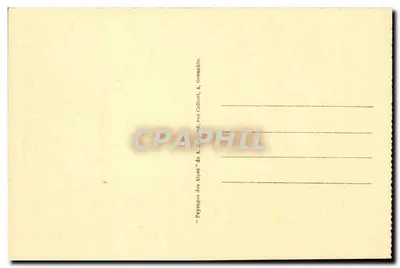 Grenoble — O Teleférico da Bastilha, o Isère e Sainte-Marie — série 6.083, editor A. Aljios — Verso