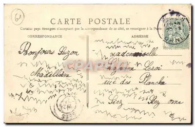 Flers — Rue de Paris — A. Buisson, lit. w Flers (n°36) — Rewers