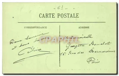 Flers — Una via del Parco dell'Hotel de Ville — LL. — Verso