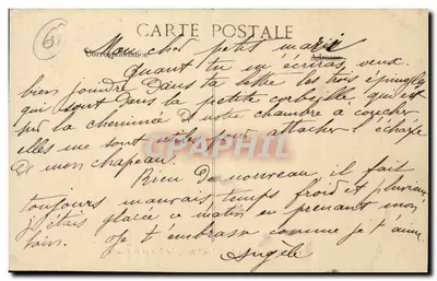 Bagnoles-de-l'Orne — O Lago e o Casino — Editor B.P.D. n°14 — Verso