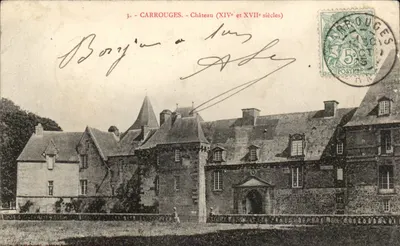 Carrouges — Castelo (séculos XIV e XVII) — Editor não identificado, n° 3