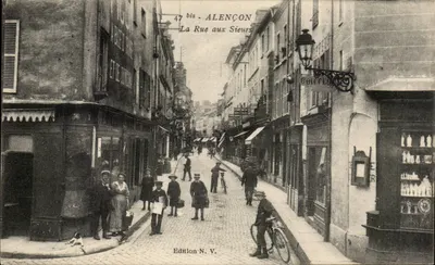 Alençon — La Rue aux Sieurs — Edition N.V.