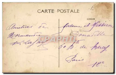 L'Hême Chamondct (Orne) - A Igreja — Edição Loisel — Verso