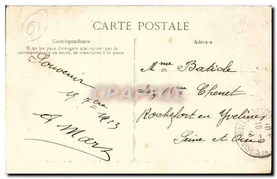 Bagnolles-de-l'Orne (Dintorni) — Le Casematte del castello di Lassay — Editore E.P. n°115 — Verso