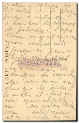 Gujan-Mestras (Gironde) — Colhedoras de ostras no porto — M. D. — Verso