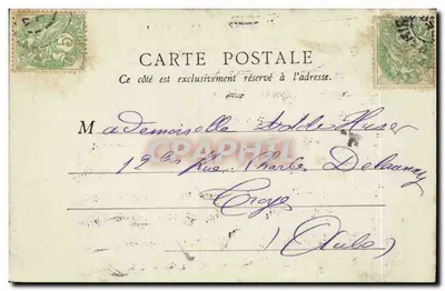 Entrada do Estabelecimento — Pouguès-les-Eaux — B.F., Paris — Verso
