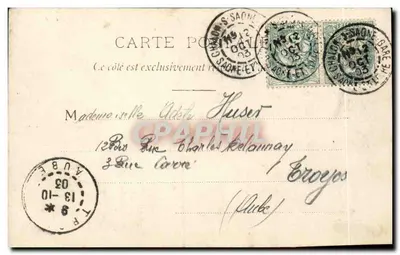 Chalon-sur-Saône — Igreja e Praça São Pedro — R E CHALON-SAÔNE n°98 — Verso