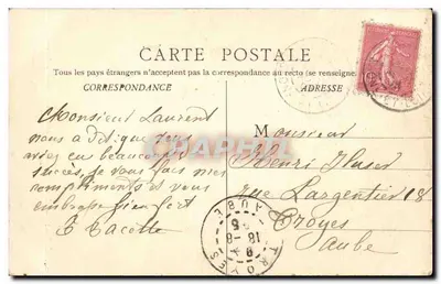 Cluny — Szkoła Sztuk i rzemiosł. Klasztor pierwszego piętra — B. F. Chalon-Saône, n°29 — Rewers