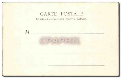 Pouguès-les-Eaux — Widok na jezioro — B. F., Paryż — Rewers