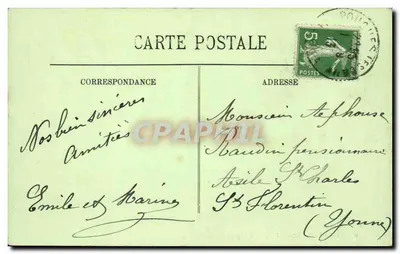 Pouguès-les-Eaux — O Hotel Splendid — LL — Verso