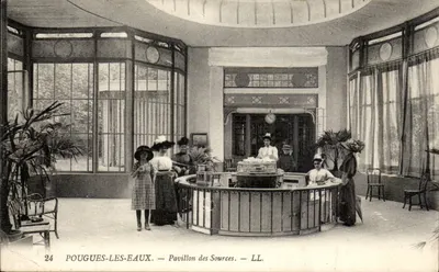 Pouguès-les-Eaux — Pavilhão das Fontes — LL.
