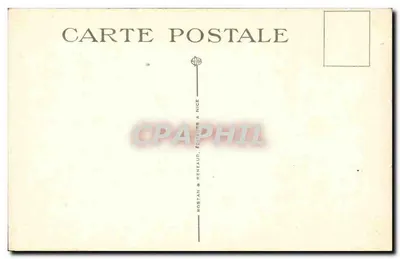 La Côte d'Azur — Kwitnący ogród — Rostan & Rénéaud, wydawcy w Nicei — Rewers