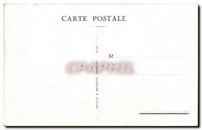 Vale da Vésubie — O Plan-du-Var e o vilarejo de Bonson (Alt. 500 m.) — Rostan & Béneaud, Editores, Nice — Verso