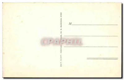 Boulevard Gordon-Bennett — Côte d'Azur — BEAULIEU — Wydawca Postan & Munier, Nice — Rewers