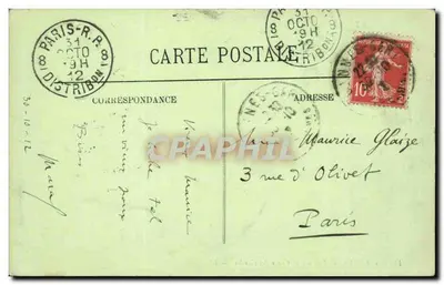 CANNES — Widok na Krzyż Strażnika — LL. — nr 144 — Rewers
