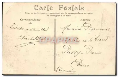 NICE — Kaskada zamkowa — Wydawca anonimowy, n° 328 — Rewers