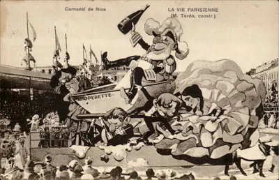 Carnaval de Nice — A Vida de Paris (M. Tordo, constr.)