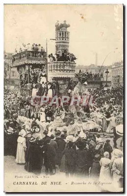 Carnaval de Nice - Revanche de la Tigresse — Foto Cauvin